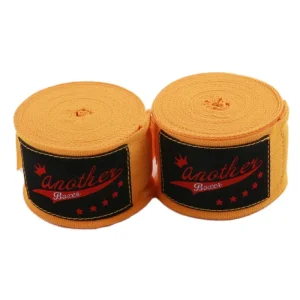 Bandage boxe 3 ou 5 mètres orange Anotherboxer