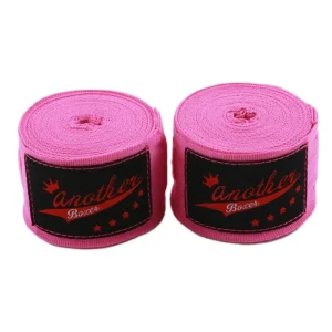 Bandage boxe femme 3 ou 5 mètres rose Anotherboxer