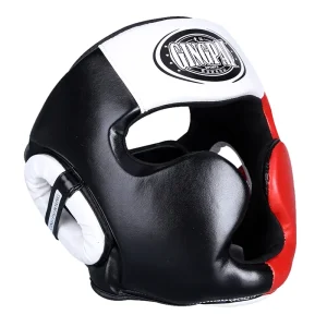 1-Casque-MMA-noir-rouge-et-blanc-Gingpai-image-principale.webpv1724678863 Casque MMA noir rouge et blanc Gingpai