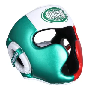 1-Casque-MMA-vert-rouge-et-blanc-Gingpai-image-principale.webpv1724678794 Casque MMA vert rouge et blanc Gingpai