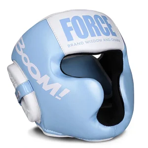 Casque boxe femme bleu ciel Gingpai