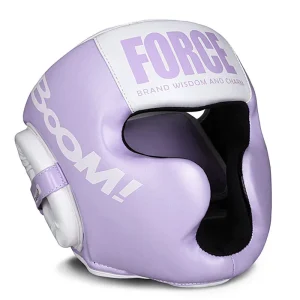 Casque boxe femme violet Gingpai