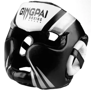 1-Casque-boxe-kickboxing-noir-et-blanc-Gingpai-image-principale.jpgv1724680402 Casque Kick Boxing noir et blanc Gingpai