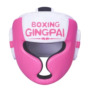 Casque boxe rose Gingpai