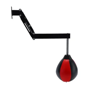 1-Punching-ball-suspendu-en-PU-rouge-et-noir-gonflable-avec-support-image-principale.webpv1724791082 Punching ball suspendu rouge et noir avec support mural - Gonflable