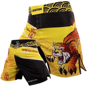 Short MMA jaune