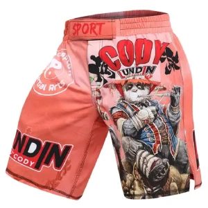 Short MMA orange