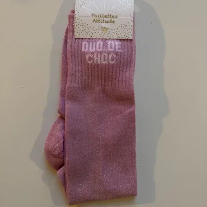Chaussette Paillettes "DUO DE CHOC" - Paillettes Attitude
