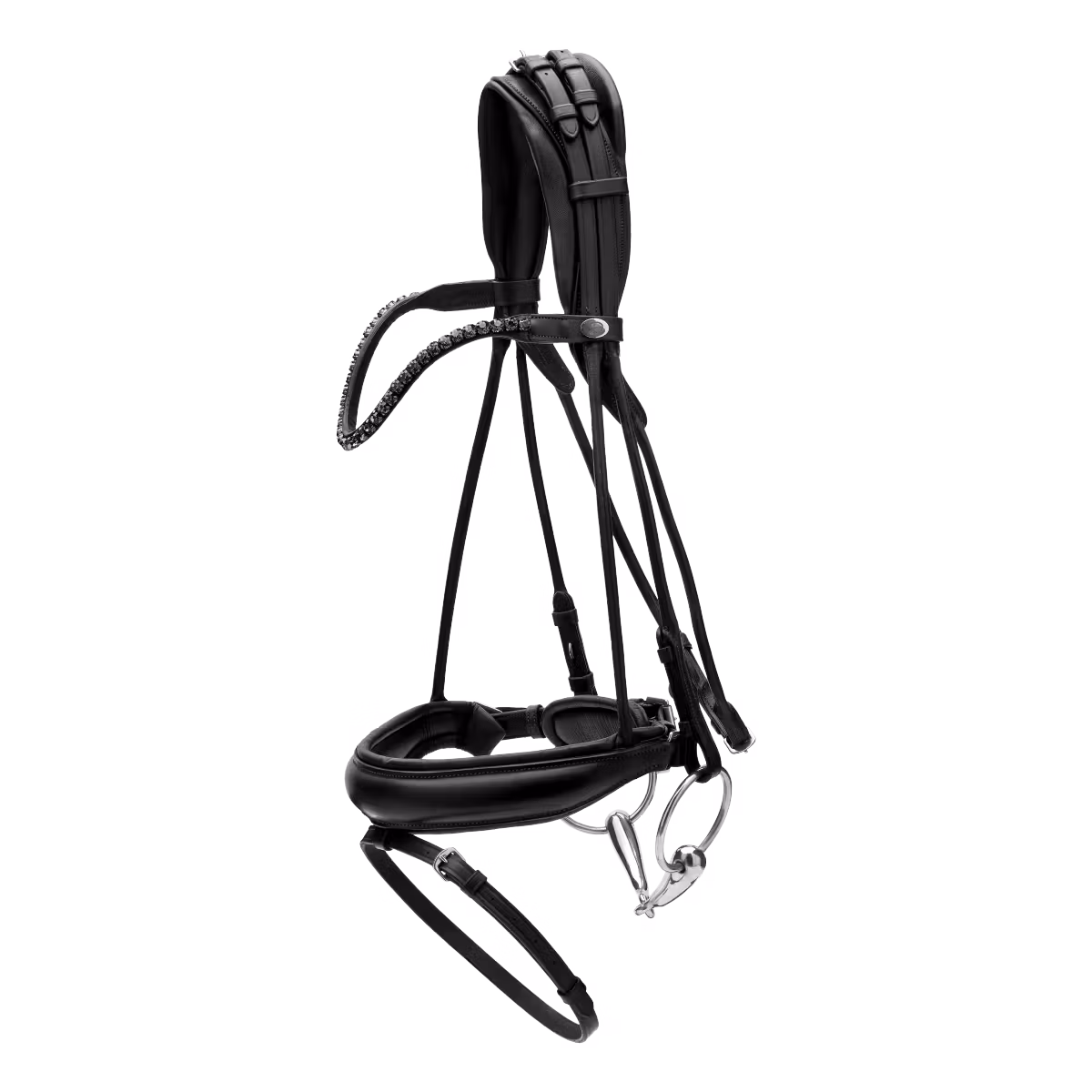 Bridon Muserolle Large Cuir Souple - Dy'on