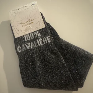 Chaussette Paillettes "100% Cavalière" - Paillettes Attitude