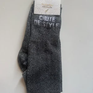 Chaussette Paillettes "CHUTE DE STYLE" - Paillettes Attitude