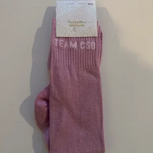 Chaussette Paillettes "TEAM CSO" - Paillettes Attitude