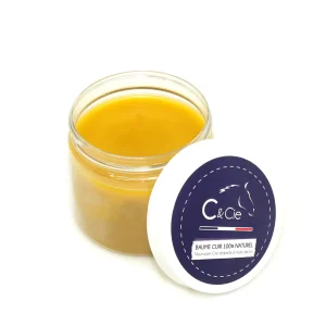 Baume cuir 100% naturel  à la Cire d'abeille & Huile de Lin C&CIE