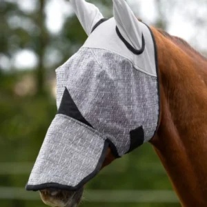 Masque anti-mouches avec protection des oreilles et naseaux - Covalliero