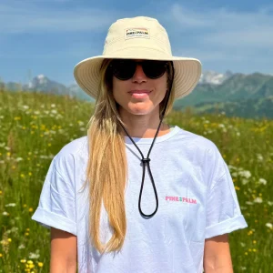 CHAPEAU SONK BEIGE - visière semi-rigide pour femme