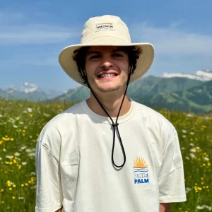 CHAPEAU SONK BEIGE - grande visière pour homme