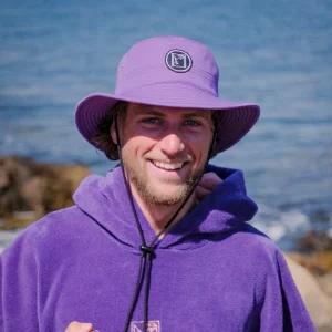 CHAPEAU SONK PURPLE - visière semi-rigide pour homme