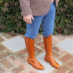 Bottes équitation camel SEVILLA