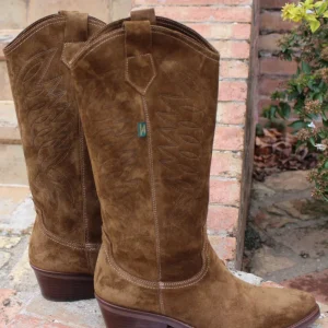 Bottes cowboy camel MEXICO