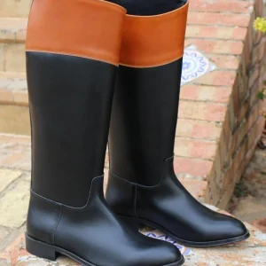 Bottes cavalières bicolor CORDOBA