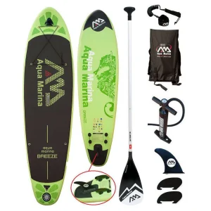 aquamarina-breeze-pack-stand-up-paddle_de4ac223-1b8c-49dd-878d-50635978379e.jpgv1675213064 Paddle Aqua Marina Breeze 9.9 Stand Up Paddle Gonflable - 2018