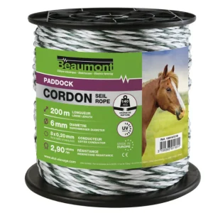 Cordon Torsadé 6mm - Beaumont