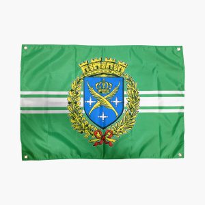 Drapeau Saint Etienne armoiries