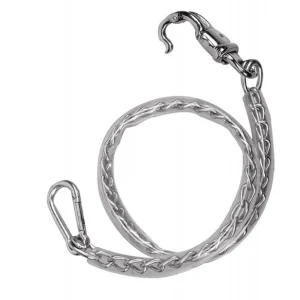 Longe Chaine Grainée De Plastique Transparent