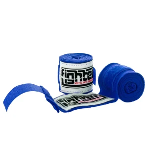 Bandages de boxe Fighter bleu - JE-1559BLU