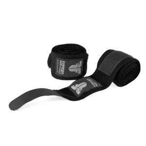 Bandages de boxe Fighter noir - FHW-002BLK