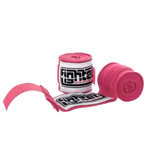Bandages de boxe Fighter rose - JE-1559PIN
