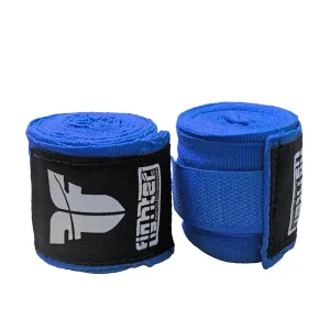 Bandages semi-élastiques Fighter bleu - FHW-3030-04