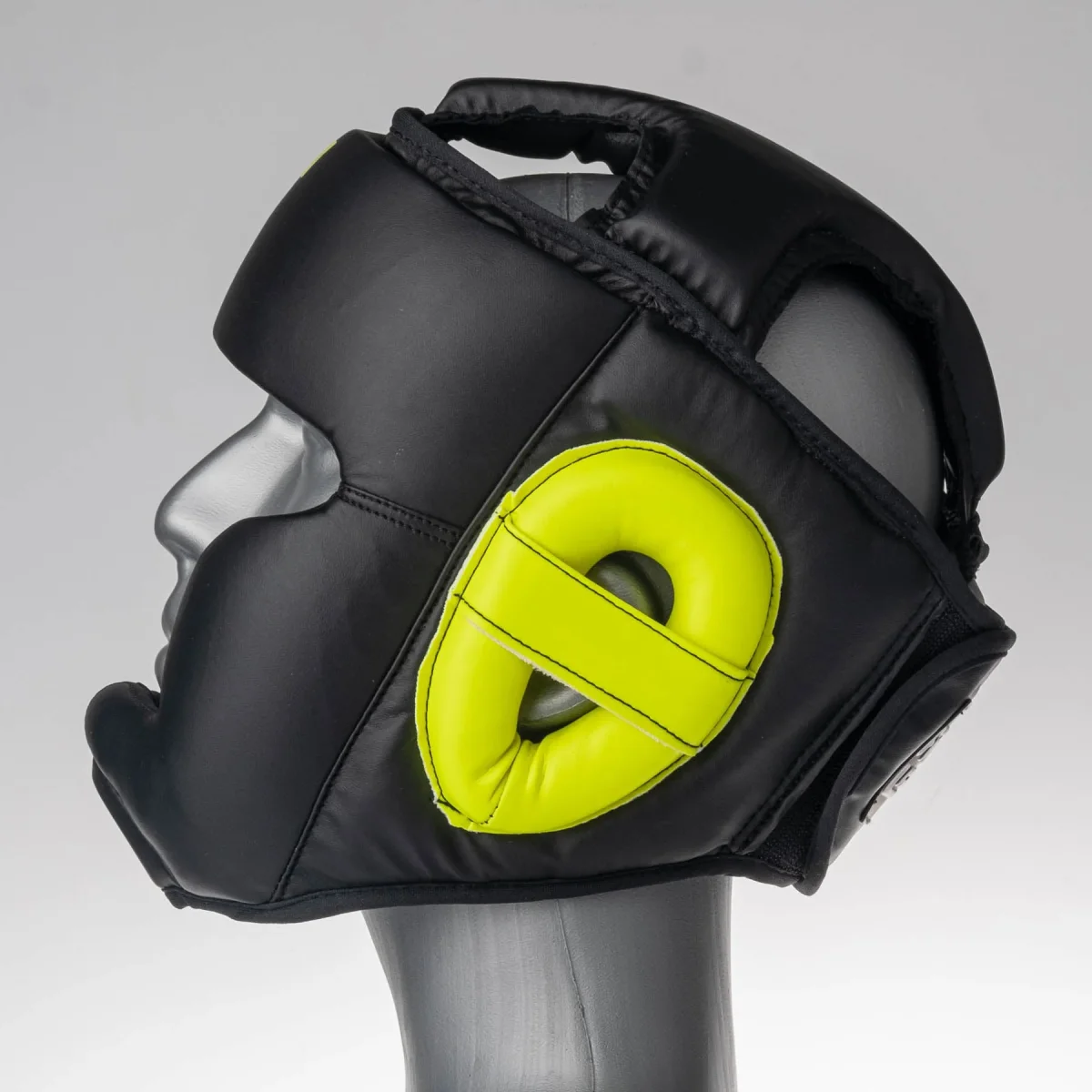 Casque Fighter Headguard Sparrin noir/jaune fluo - JE1421PUBNY – Image 4