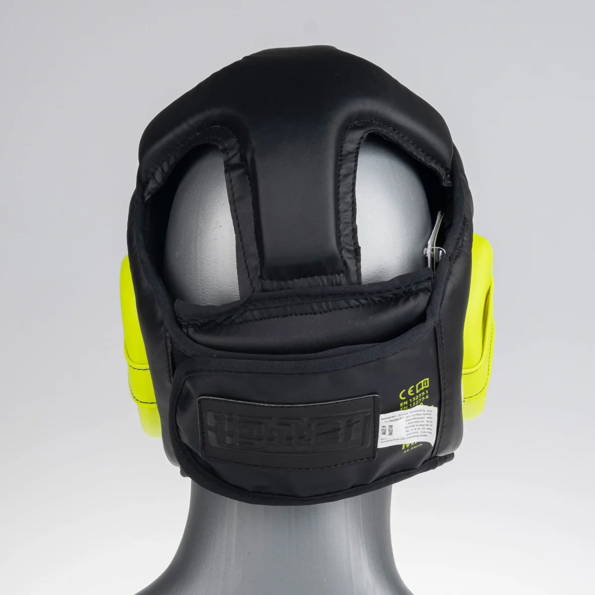 Casque Fighter Headguard Sparrin noir/jaune fluo - JE1421PUBNY – Image 6