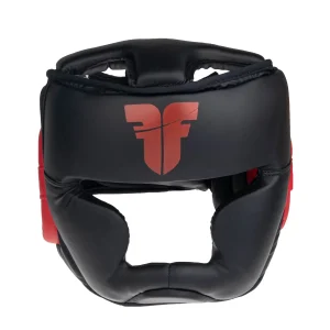 Casque Fighter Headguard Sparring noir/rouge - JE1421PURED