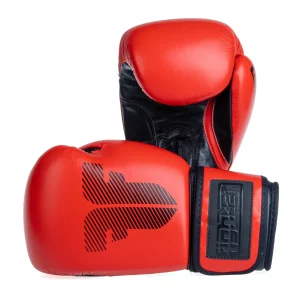 Gants de boxe Fighter Amateur rouges - 1376-BXR