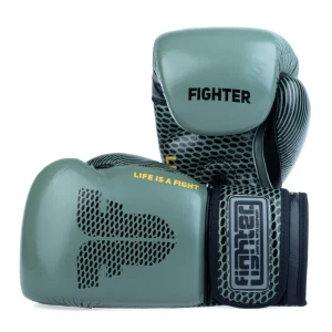 Gants de boxe Fighter Training kaki - FBG-TRN-001