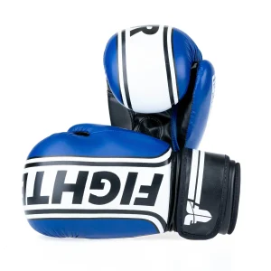 Gants de boxe Fighter Basic Stripe - bleu