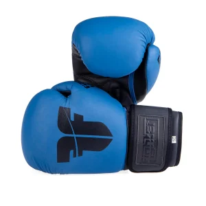 Gants de boxe Fighter SIAM bleu - FBG-003BL