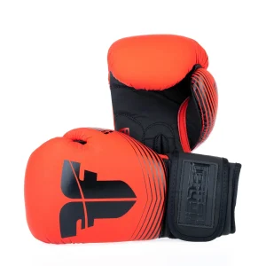 Gants de boxe Fighter SPLIT Stripes - rouge/noir