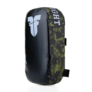 Bouclier de frappe THAI Fighter MAXI "La vie est un combat" Camouflage vert - F01602-DS04