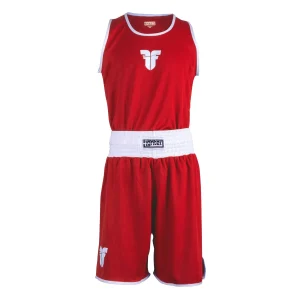 Ensemble de boxe Fighter rouge - FBXSET-01