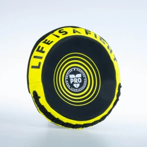 Cible Fighter Round Pro Small - Noir/jaune fluo - FSMPR-001-NB