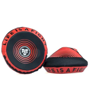Cible Fighter Round Shield Pro Small noir/rouge - FSMPR-001-RB