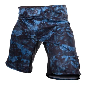 Short de combat MMA Urban Camo bleu - FSHM-11