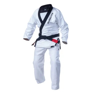 Kimono JJB Fighter blanc - BJJU-0102