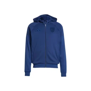 full-zip-travel-marine.png Offre noel Veste à capuche ADIDAS Marine Travel