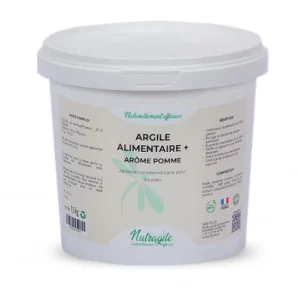 Argile Alimentaire + (arôme pomme) - Nutragile