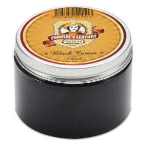 Cirage noir Charlee's Leather Black Caress - Ravene