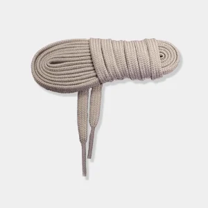 LACET TUBULAIRE POLYAMIDE POUR CHAUSSURE DE SAVATE BF - GRIS